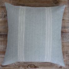 Marine Stripe Navy Blue Cushion 50x50cm